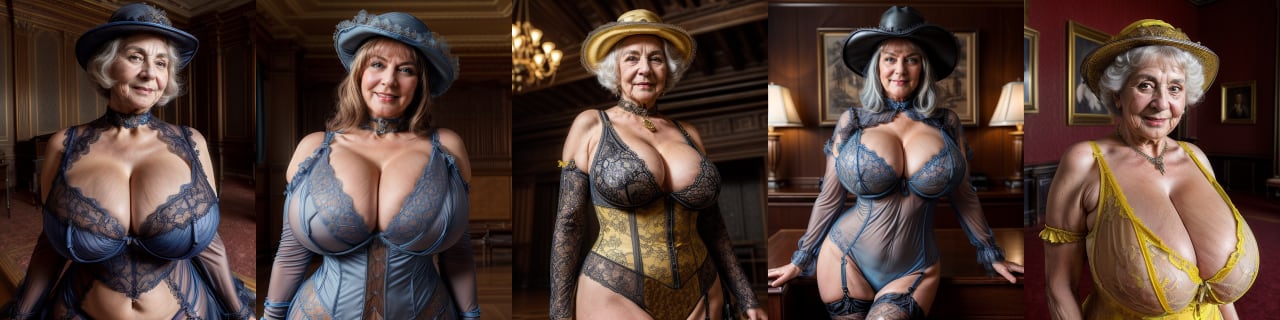 Old Ladies – Exclusive Photo Gift #1